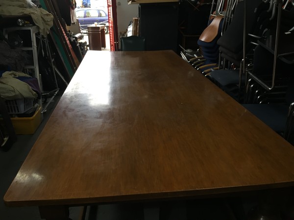 Large Oak refectory table