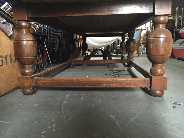 Large Oak refectory table