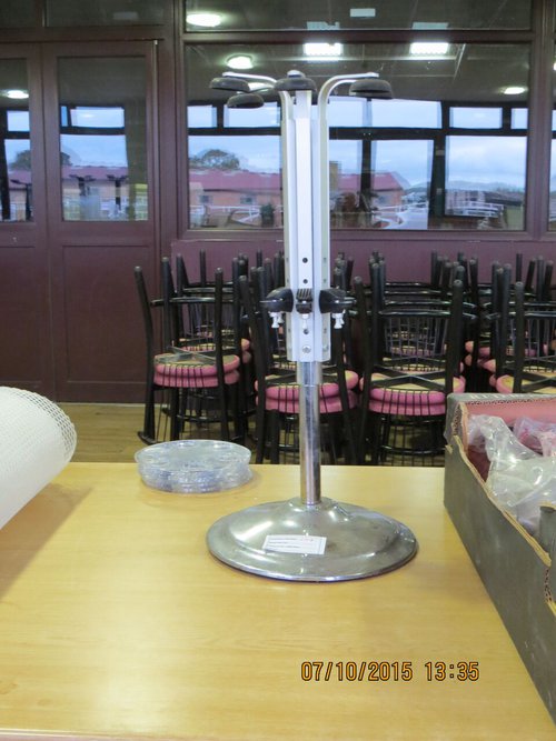 Rotary Heavy Base 6 Bottle Optic Stand Rotary Heavy Base 6 Bottle Optic Stand