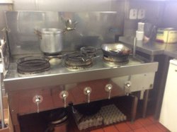 5 burner wok cooker