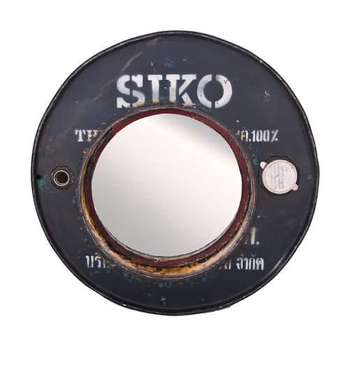 Mirror made from Old Oil Drum Mirror made from Old Oil Drum