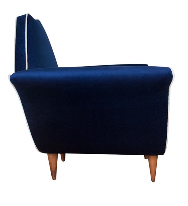 Italian 1950’s Reupholstered Armchair