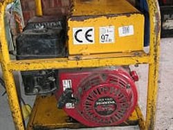 Harrington 3KVA  Petrol Generator, detail