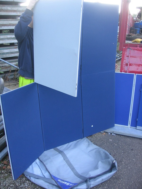 Sasco Modular Display Boards in Carry Cases