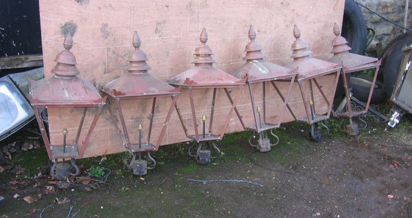 Old Style Copper Lamps