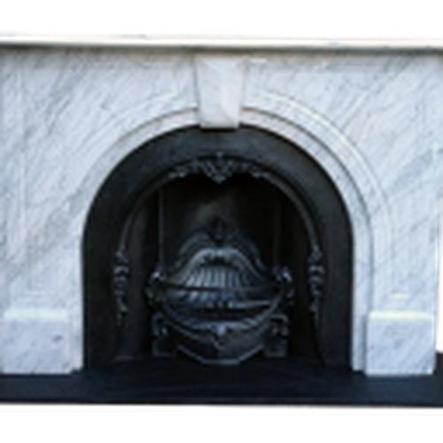 Reclaimed Victorian Marble Fire Surround  Reclaimed Victorian Marble Fire Surround
