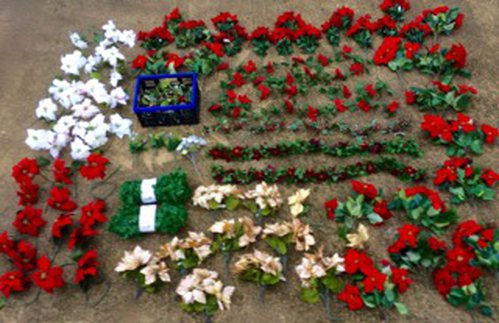Christmas  ARTIFICIAL POINSETTIA