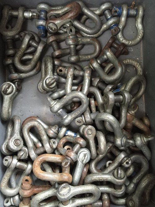 Load rated D shackles for sale Load rated D shackles for sale