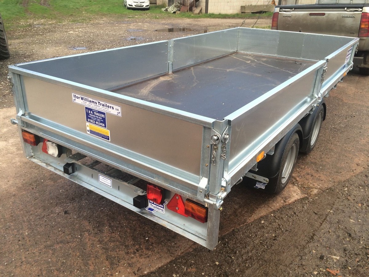 Secondhand Trailers | Drop Side Trailers | Ifor Williams - LM125 12ft ...