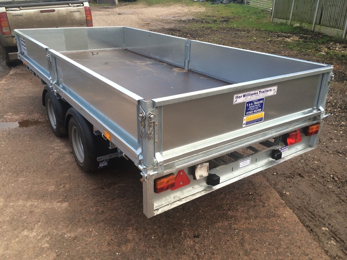 Secondhand Trailers | Drop Side Trailers | Ifor Williams - LM125 12ft ...