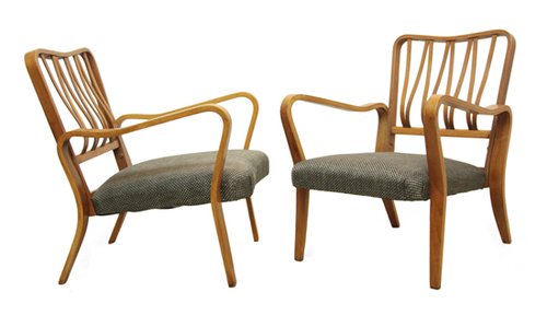 Mid Century Chairs by Eric Lyons c1948 Mid Century Chairs by Eric Lyons c1948