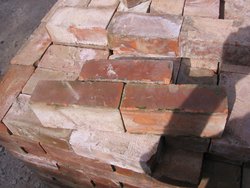 Wire Cut Reclaimed 1930's Red Bricks