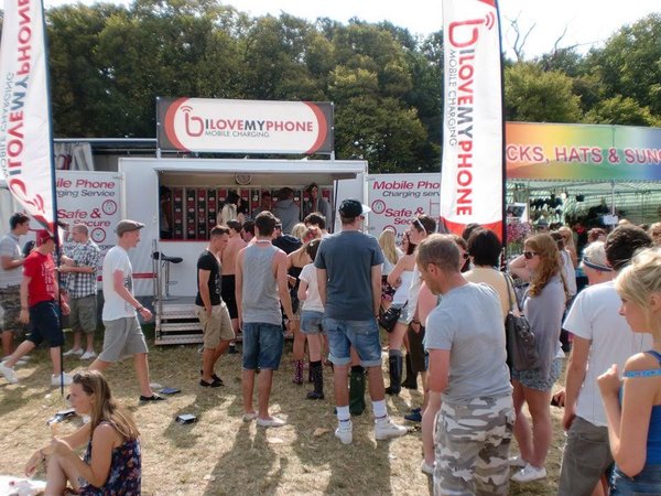 Festival phone charging bussiness