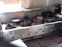 Used 9 Burner Wok Station