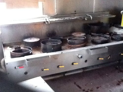 Used 9 Burner Wok Station