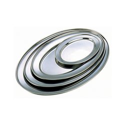 Brand New stainless steel oval flats