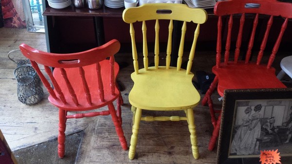 Assorted Wooden Chairs