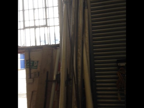 2 x Fibre Glass Flag Poles