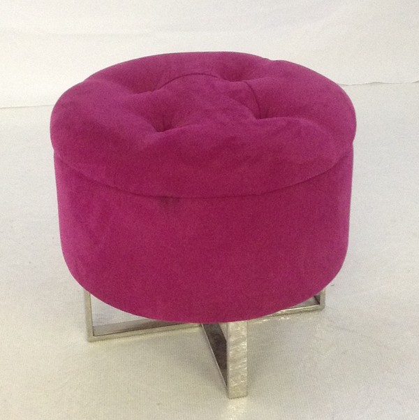 hot pink stool