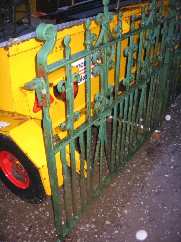 Original Solid Wrought Iron Gates