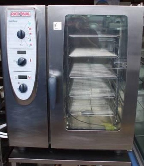 Rational CM Electric 10 Grid Combi Oven with Stand Rational CM Electric 10 Grid Combi Oven with Stand