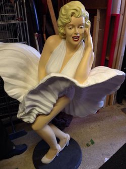 Marilyn Monroe Resin Figure
