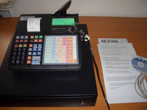 Casio SE-C300 tills x 10 Casio SE-C300 tills x 10