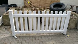 Plastic Picket Fence