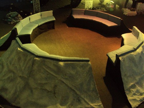 Crater Seating Prop Suitable for Space Theme Crater Seating Prop Suitable for Space Theme