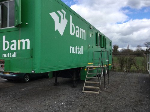 Site welfare trailer Site welfare trailer
