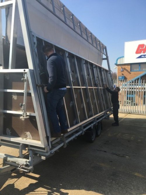 Portable Stage - Business on a trailer Portable Stage - Business on a trailer