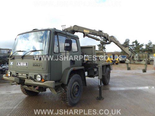 Leyland Daf 4x4 Crane tyre truck Leyland Daf 4x4 Crane tyre truck