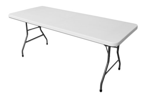White blow moulded trestle tables for sale White blow moulded trestle tables for sale