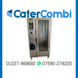 Rational SCC 20 Grid Combi Steam Oven with Roll in Trolley