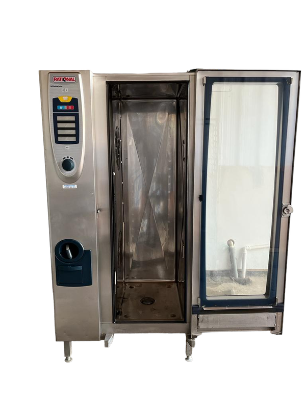 Reconditioned Rational SCC 20 Grid Combi Steam Oven with Roll in Trolley