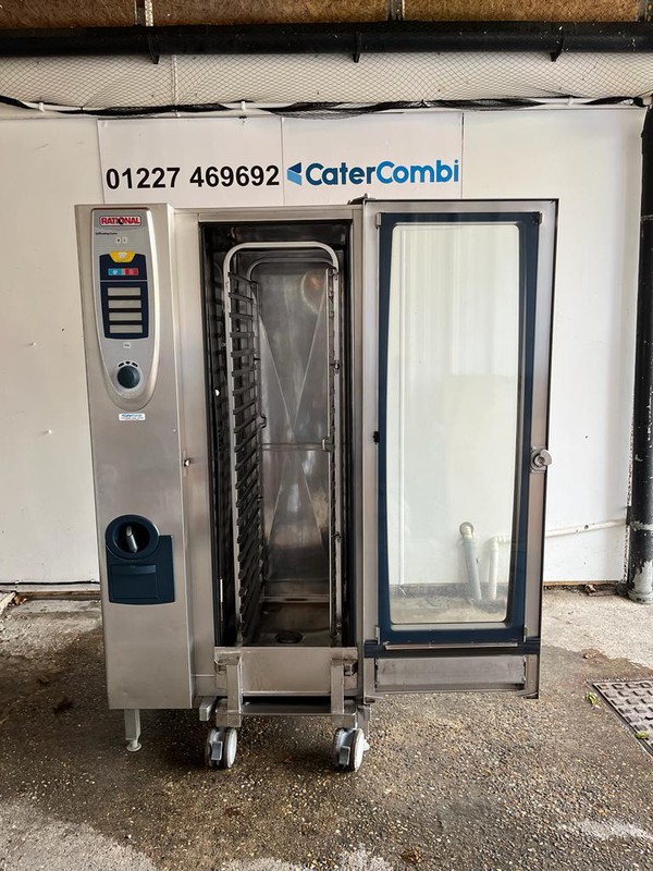 Refurbished Rational SCC 20 Grid Combi Steam Oven with Gastro Trolley