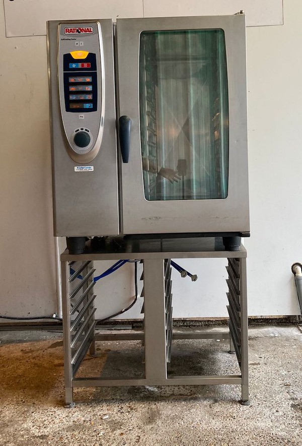 Rational 10 Grid Gas Combi Oven for sale