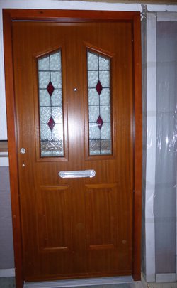 4 brand new wooden doors