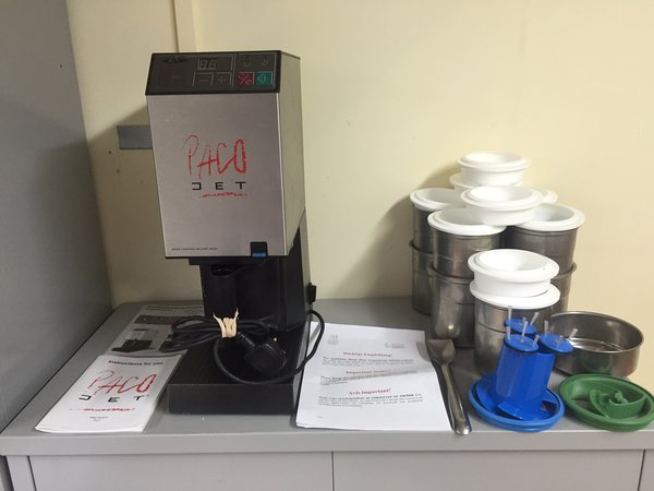 Pacojet 1 System and Beakers