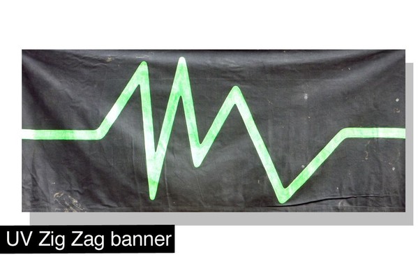 UV Zig Zag Banner