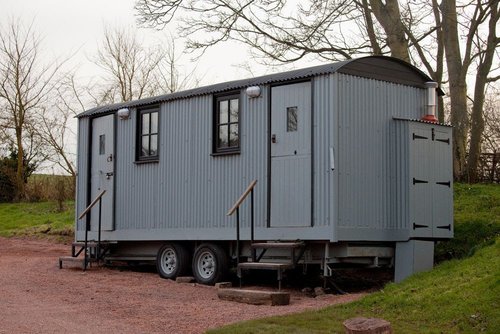 Male and Female Shepherds Hut Toilet Trailer Male and Female Shepherds Hut Toilet Trailer