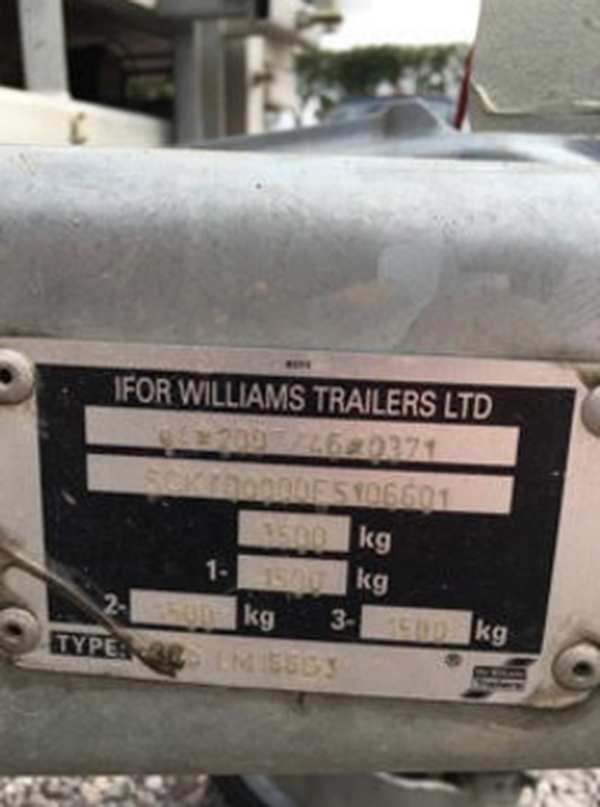 Ifor Williams LM166 Flatbed Trailer