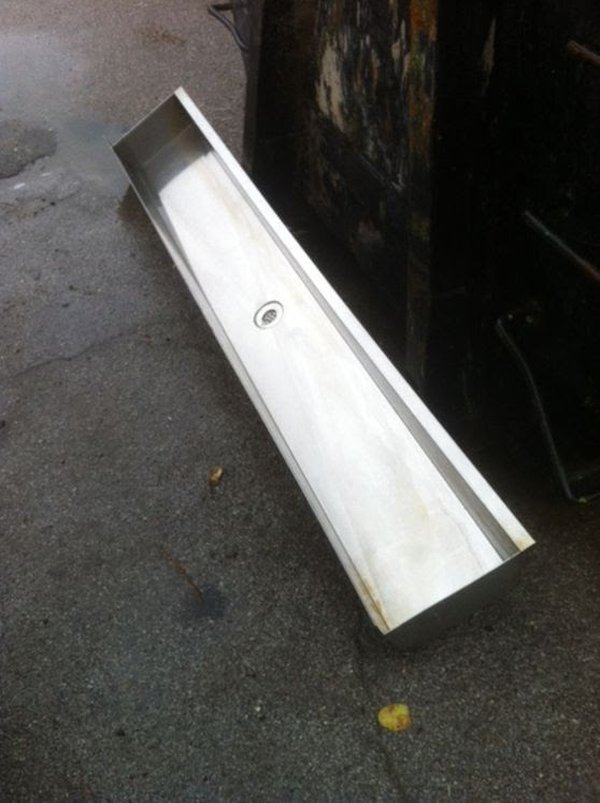 Good Condition Commercial Stainless Steel Urinal