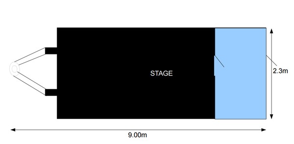 Stage trailer plan