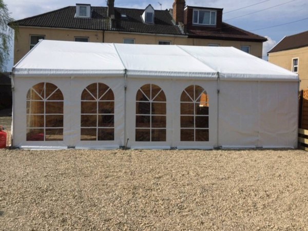 6m (20ft) Clear span marquees for sale