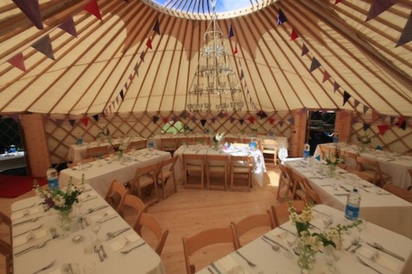 30 Foot Diameter Yurt with Wooden Floor