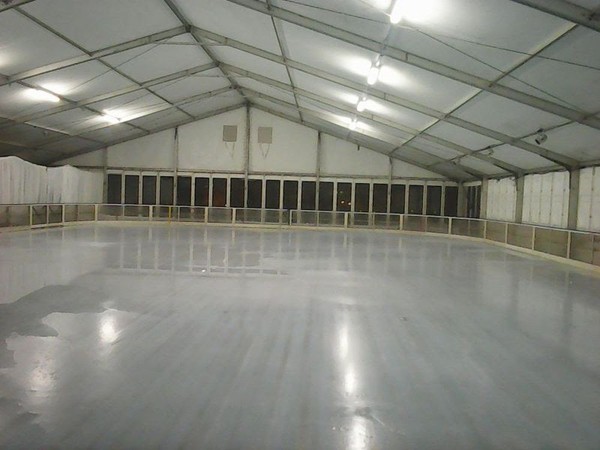 58 m x 28m Ice Skating Rink Dasher Boards