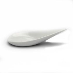 1000x White Teardrop Spoons Brand New - London