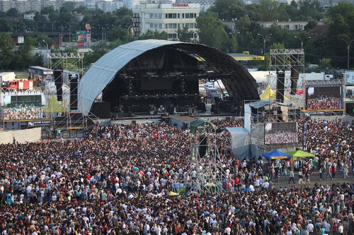 Complete Stage, Roof, PA Wings, FOH Tower, Stairs for Big Concerts Complete Stage, Roof, PA Wings, FOH Tower, Stairs for Big Concerts