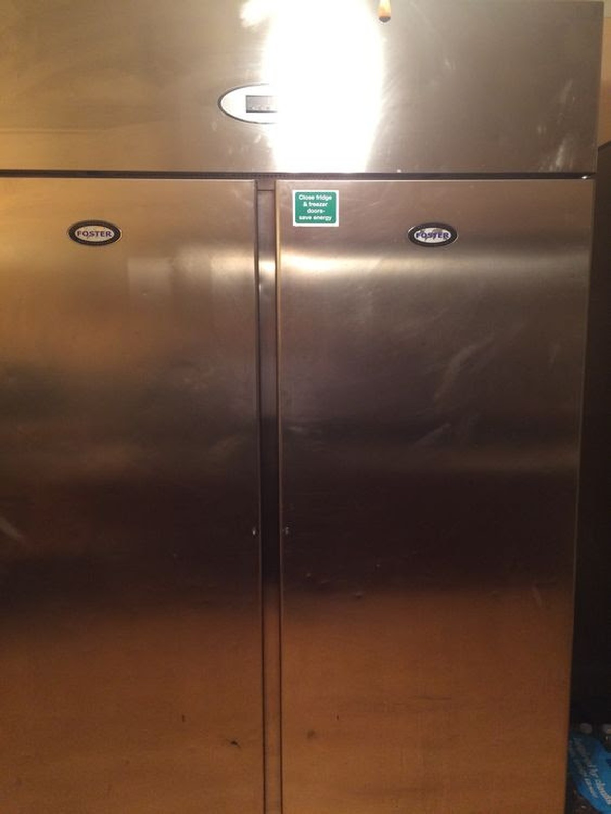 Secondhand Catering Equipment Upright Freezers Foster Double Door